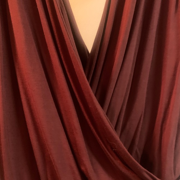 NWOT- Wilfred Nuage Bodysuit- Burgundy - Picture 8 of 10